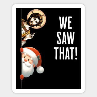 Jesus and Santa Meme We Saw That Magnet